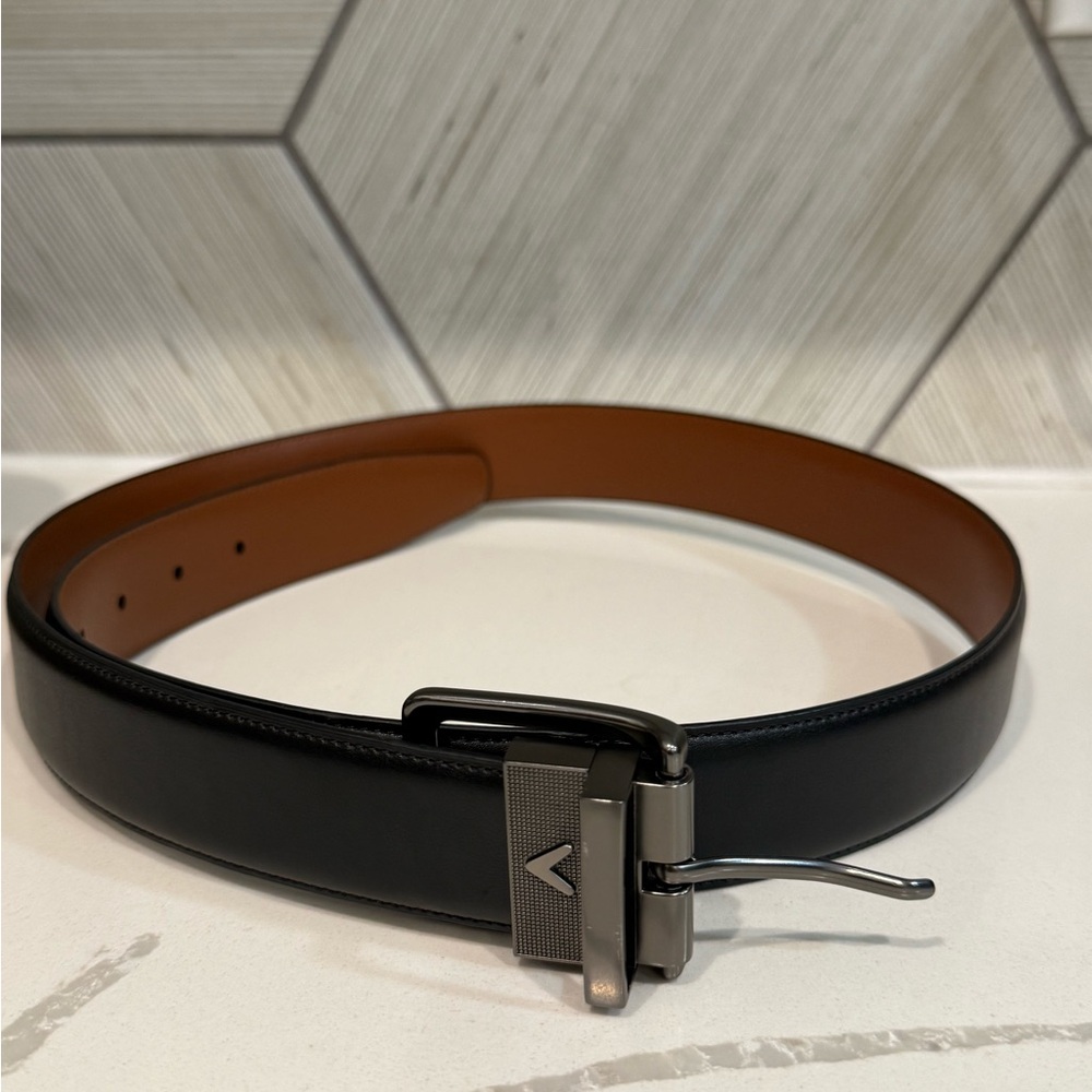 Callaway golf Black and Brown Men's Belt